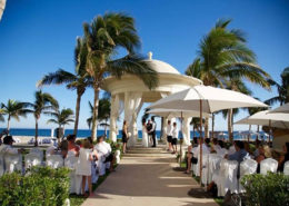 Mexico destination wedding from Calgary - ceremony