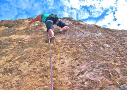 Climbing in Bolivia