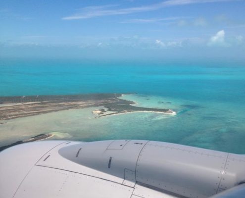 exotic travel planner Turks Caicos by plane