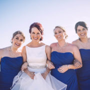 Bride with her bridal party