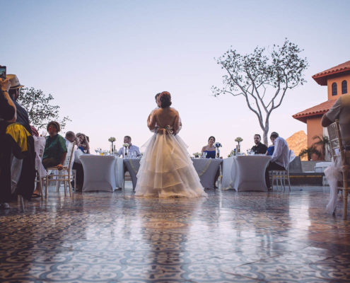 wedding dinner in Cabo